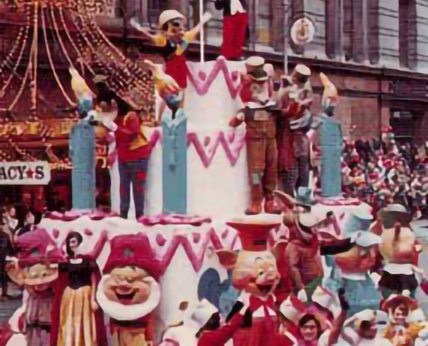 Mickey Mouse & Friends joined the parade